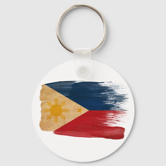 Philippines Flag Key Ring (Front)