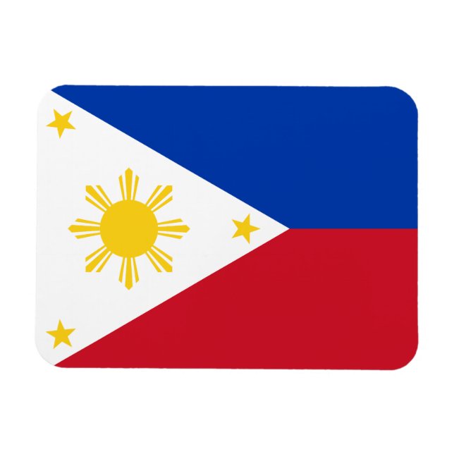 Philippines Flag Magnet (Horizontal)