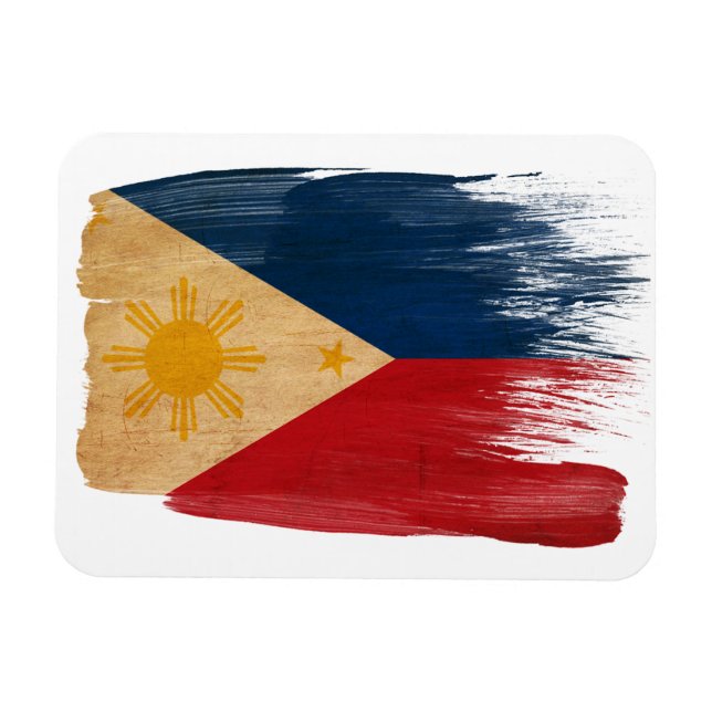 Philippines Flag Magnet (Horizontal)
