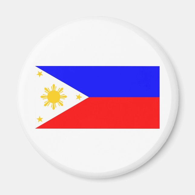 Philippines flag magnet (Front)