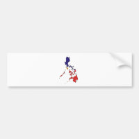 Philippines Flag Map full size