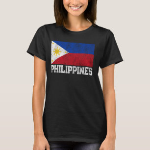 Philippines Flag National Pride Roots Country Fami T-Shirt