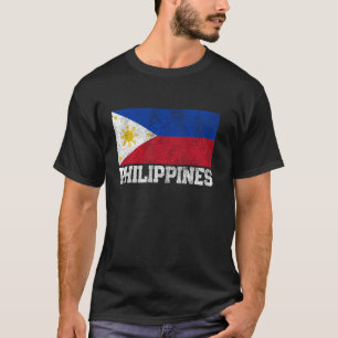 Philippines Flag National Pride Roots Country Fami T-Shirt