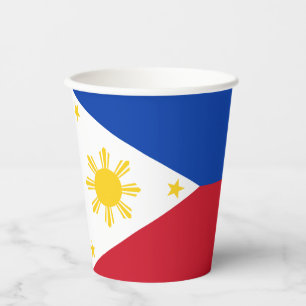 Philippines Flag Paper Cups