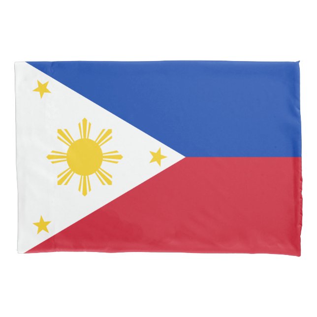Philippines Flag Pillowcase (Front)
