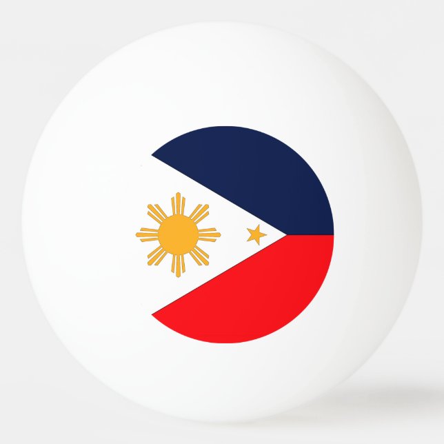 Philippines Flag Ping Pong Ball (Front)