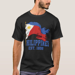 Philippines Flag Pinoy Filipino Independence Day T-Shirt