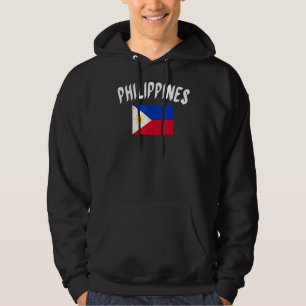 Philippines Flag Pinoy Filipino Sun Flag Hoodie
