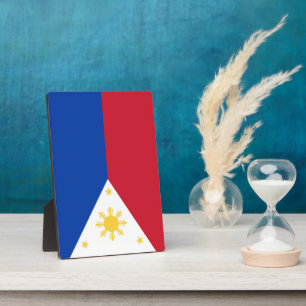 Philippines flag plaque