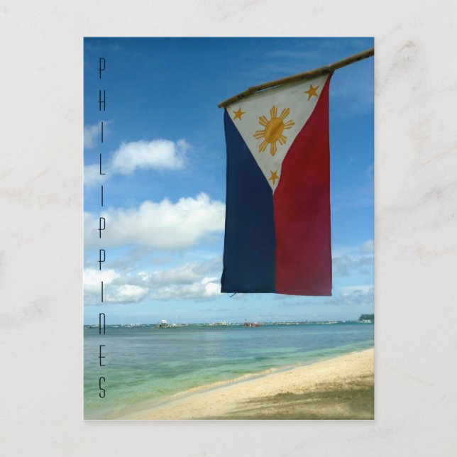 philippines flag postcard (Front)