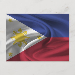 Philippines Flag Postcard
