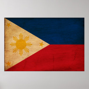 Philippines Flag Poster