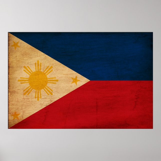 Philippines Flag Poster (Front)