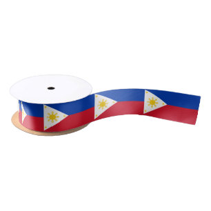 Philippines Flag Satin Ribbon