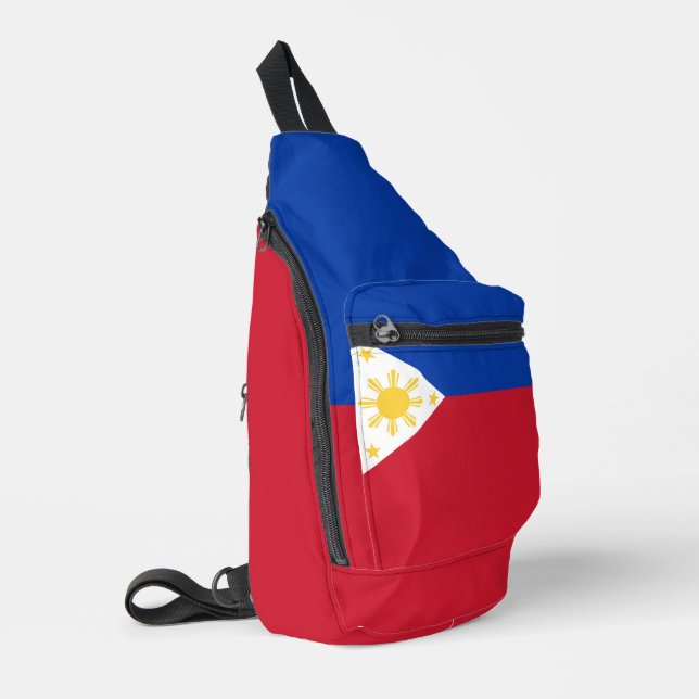 Philippines flag sling bag (Left Corner)