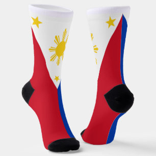 Philippines Flag Socks