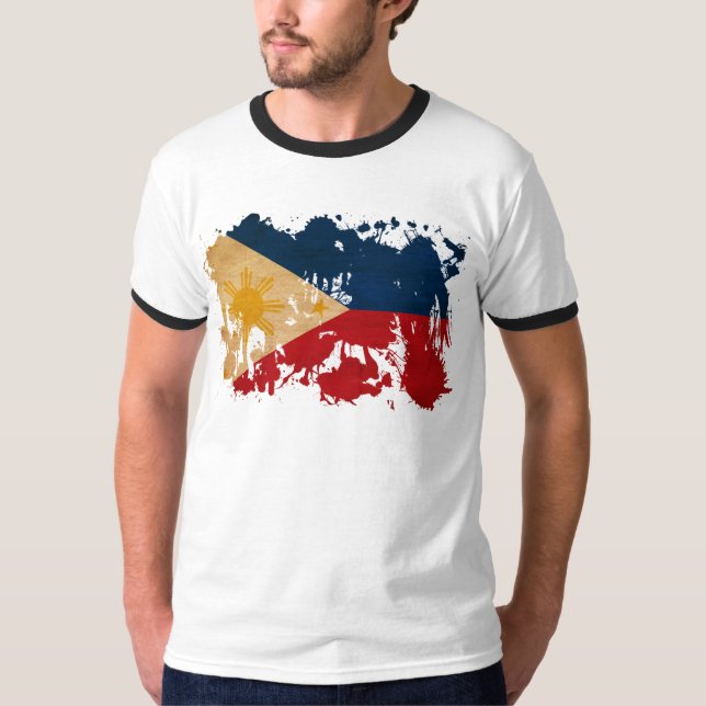 Philippines Flag T-Shirt (Front)