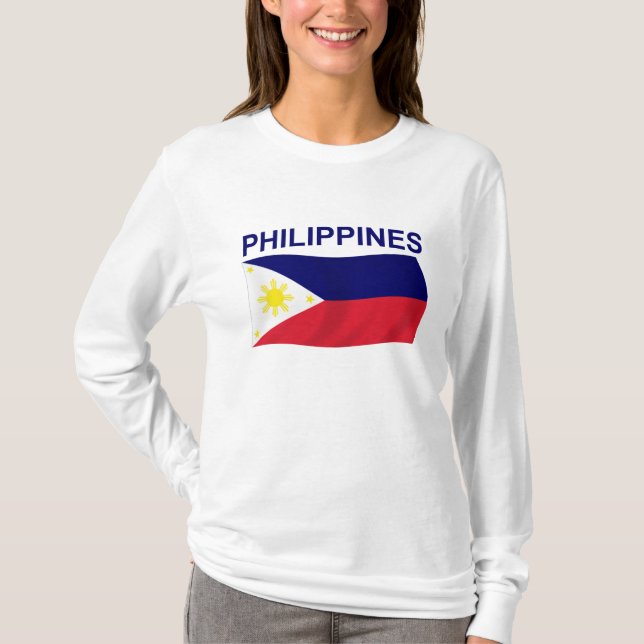 Philippines Flag T-Shirt (Front)