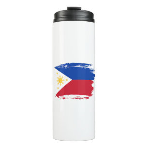 Philippines flag thermal tumbler
