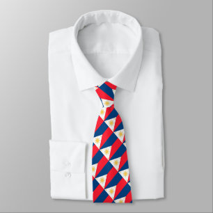 Philippines Flag Tie