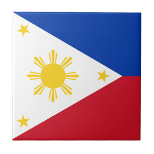 Philippines Flag Tile