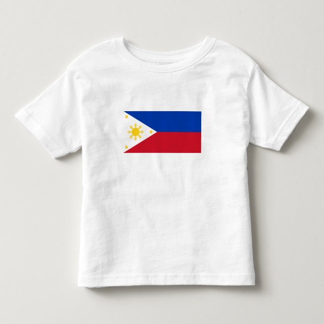 Philippines Flag Toddler T-Shirt (Front)