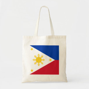 Philippines Flag Tote Bag