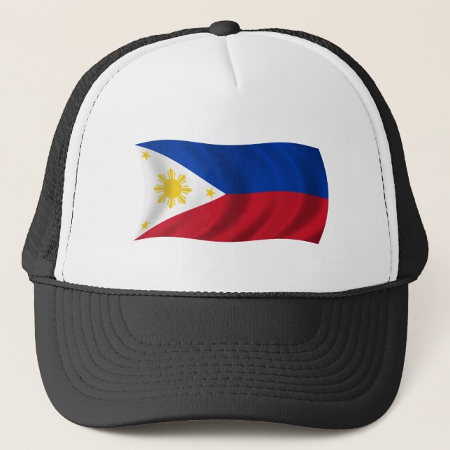 Philippines Flag Trucker Hat (Front)