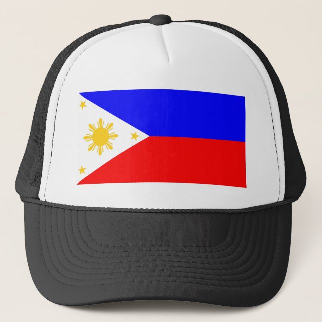 PHILIPPINES flag Trucker Hat (Front)