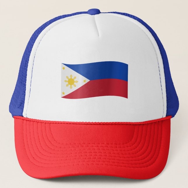 Philippines Flag Trucker Hat (Front)