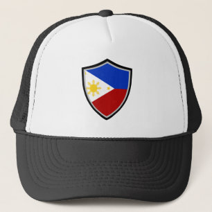 Philippines flag trucker hat