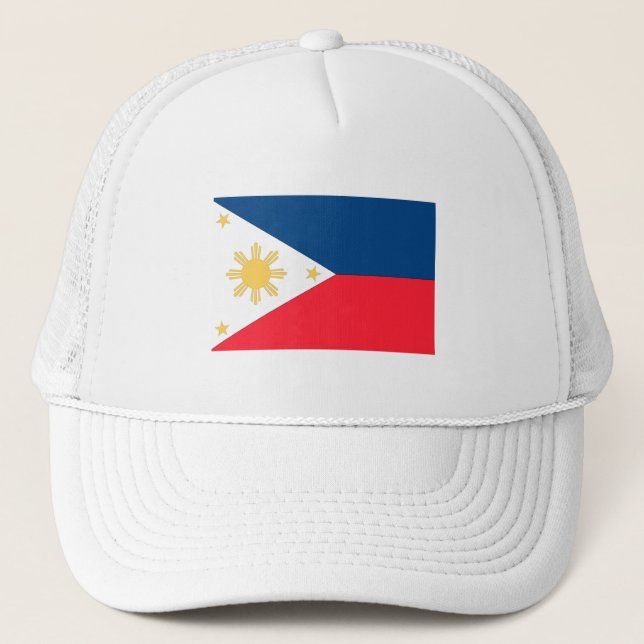 Philippines Flag Trucker Hat (Front)