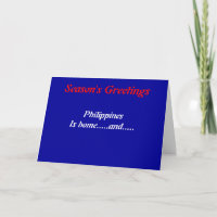 Philippines greetings cards