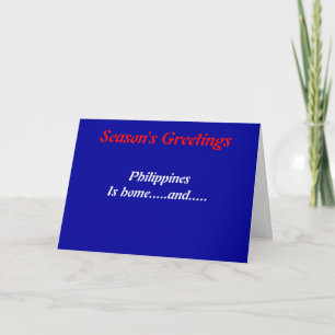 Philippines greetings cards