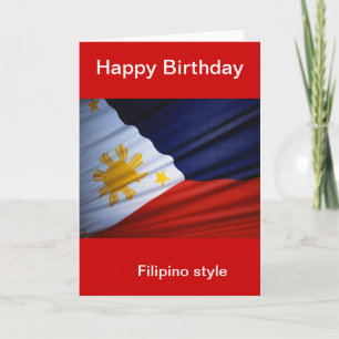 philippines happy birthday card