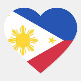 philippines heart sticker