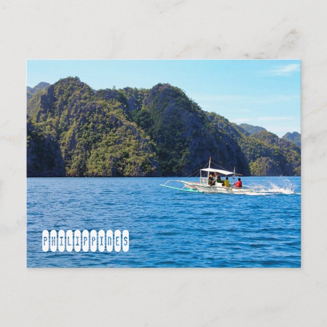 Philippines Islands Postcard (Front)