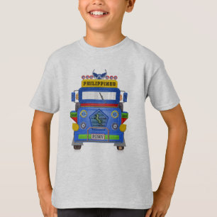 Philippines Jeepney,  Playful and Colourful T-Shirt