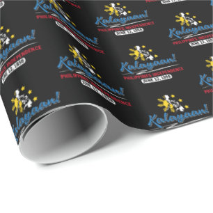 Philippines Kalayaan Independence Day Wrapping Paper