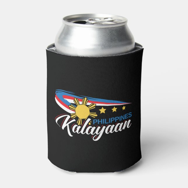 Philippines Kalayaan Independence Holiday Can Cooler (Can Front)