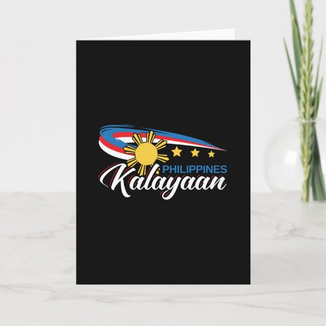 Philippines Kalayaan Independence Holiday Card (Front)