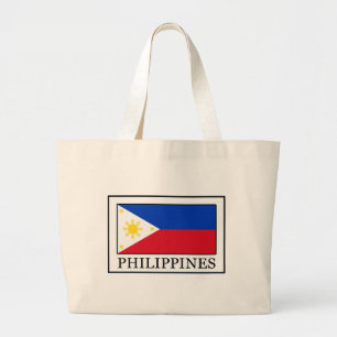 Philippines Large Tote Bag