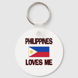 Philippines Loves Me Key Ring