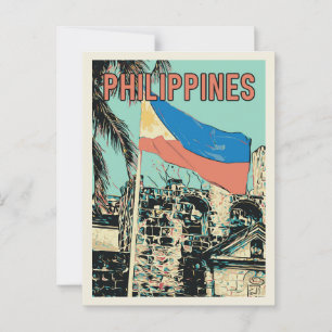 Philippines, Manila Intramuros, Santiago fort Postcard