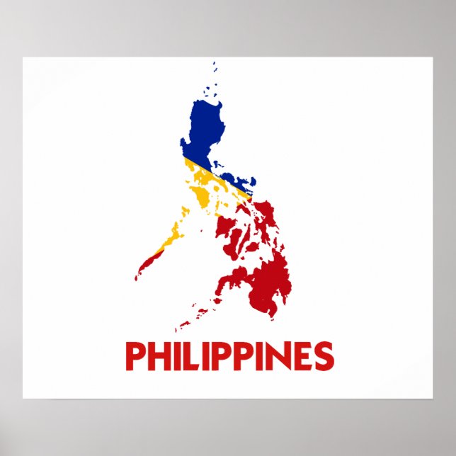 PHILIPPINES MAP POSTER (Front)