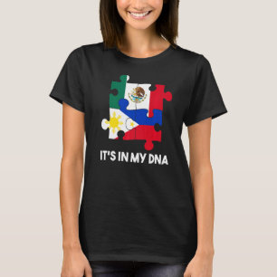 Philippines Mexico Filipino Pride Proud Flag Mexip T-Shirt