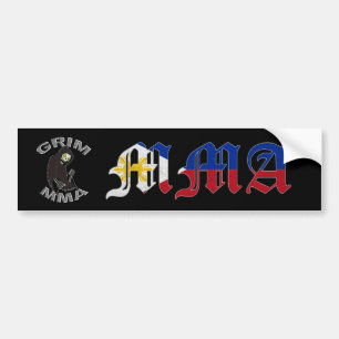 Philippines MMA Bumper Sticker