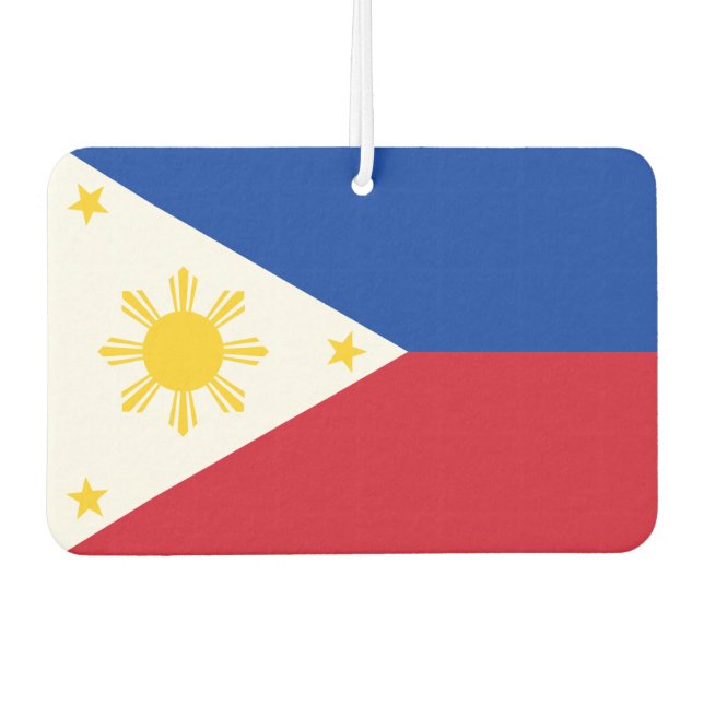 Philippines National World Flag Car Air Freshener (Front)