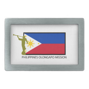 PHILIPPINES OLONGAPO MISSION LDS CTR BELT BUCKLE