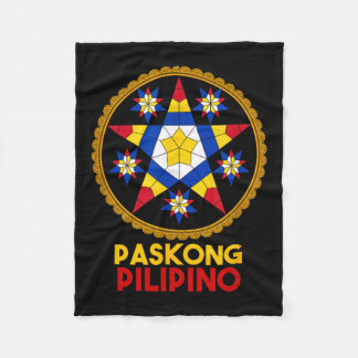 Philippines Pilipinas Filipino Christmas Parol Xma Fleece Blanket